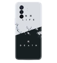 Huawei Nova Y70 Y90 Nova 9 SE  Kılıf Desemli Silikon Life and Death 1339