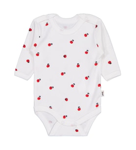 Civil Baby Uğur Böceği Empirme 0-48 Ay Çıtçıtlı Badi - Ekru