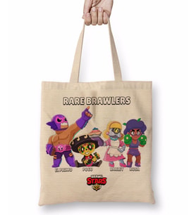 Brawl Stars Rare Brawlers Bez Çanta Uzun Saplı