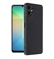 Samsung Galaxy A06 Kılıf Aras Deri Kapak - Siyah