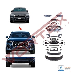 Audi Q7 2016 ve Sonrası 2024 S Line Dönüşüm Seti (Farli)
