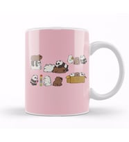 We Bare Bears Cute Kupa Bardak Porselen