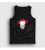 Presmono Unisex Siyah Pennywise Stephen King It Atlet 372473tt