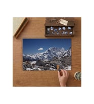 Yüksek Dağ Tasarımı 240 parça Ahşap Puzzle Ahşap Kutuda MP08067