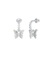 Guess JGUJUBE04111JWRHTU Kelebek Kadın Küpe