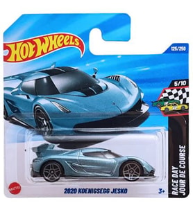 Hot Wheels - 2020 Koenigsegg Jesko - Mavi (1/64) 2025 Case