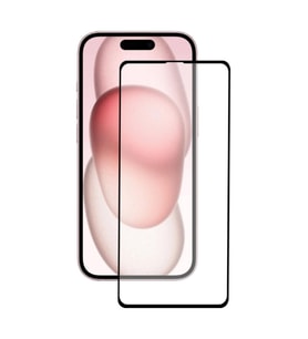 Apple iPhone 15 Uyumlu Plus Ekran Koruyucu 9d Tam Kaplayan Kavisli