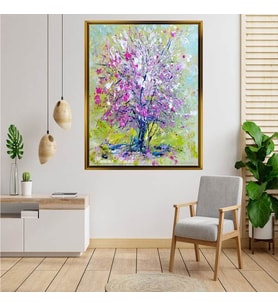 Altın  Çerçeveli tablo ss302