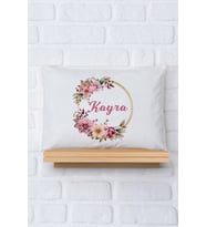 Pia Baby Premium %100 Pamuk İsme Özel Kız Bebek Yastık Kılıfı 35*45 cm 5072-12