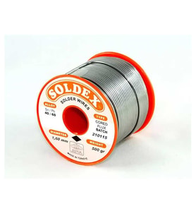 40-60 Lehim Teli 500 Gr 1.2 mm - Sn:40 / Pb:60