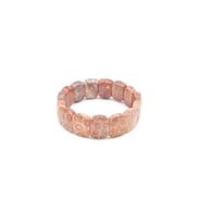 Rolex Model Oval Kesim Hakiki Doğal Mercan Bileklik 004