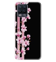 8 8 Pro Kılıf Desenli Silikon Pink Flowers 3 1393
