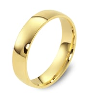 6 mm Oval Klasik Alyans KLA17 (Çok Renkli)