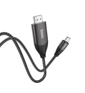 HOCO UA16 Type-C to HDMI 4K 30hz Ses ve Görüntü Aktarma Kablosu-(5775) - SSSSSS2600-1838