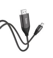 HOCO UA16 Type-C to HDMI 4K 30hz Ses ve Görüntü Aktarma Kablosu-(5775) - SSSSSS2600-1838