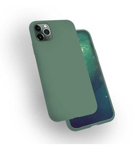 Apple iPhone 11 Pro Uyumlu Kılıf Zore Silk Silikon (Lila)