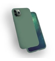 Apple iPhone 11 Pro Uyumlu Kılıf Zore Silk Silikon (Lila)