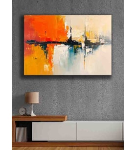 Koç stüdyo Modern tasarım kanvas tablo 50x70 (Çok Renkli)