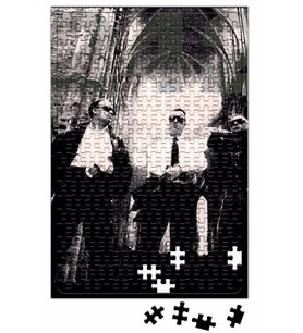 Wednesday Addams aka Pennywise Puzzle 240 Parça Yapboz