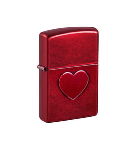 Zippo 46588-119889 21063 Stamped Heart Design (6-1) Çakmak