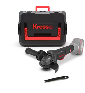Kress KUH04.91 20Volt 125mm Kömürsüz Profesyonel Şarjlı Devir Ayarlı Avuç Taşlama (Akü Dahil Değildir) (Standart)