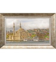 GÜMÜŞ ÇERÇEVELİ TABLO N345