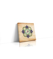 Hz Muhammed Ve Dört Halife Kanvas Tablo