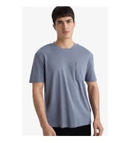 Defacto Regular Fit %100 Pamuk Gri Erkek T-Shirt G1286AX/GR504