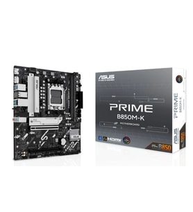 ASUS PRIME B850M-K DDR5 8400MHZ 1XHDMI 1XDP 2XM.2 USB2.0 MATX AM5(AMD AM5 9000/8000/7000 SERİLERİ İL