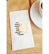 Sen Şişko Değilsin Diğerleri Çok Zayıf Sunum Peçetesi 20li