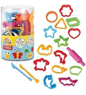 Art Craft Modelleme Seti Silindir Dede 03291 (Karışık)