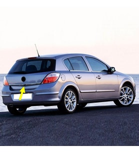 Opel Astra H HB 2004-2010 Arka Bagaj Kapağı Açma Kolu Düğmesi