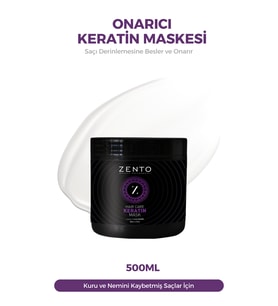 Zento Haır Care Keratın Mask Keratin Saç Maskesi 500 ml