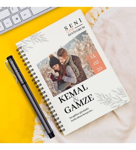 14 Şubat Hatırası Defter ve Kalem