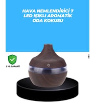 7 Renk Dinlendirici LED Işıklı Aroma Buhar Makinesi