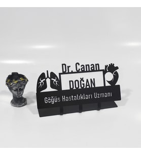 Gögüs Hastalıkları Uzmanı İsimlik - Kişiye Özel İsimlik - İsme Özel Metal İsimlik - Doktor İsimlik