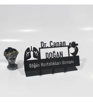Gögüs Hastalıkları Uzmanı İsimlik - Kişiye Özel İsimlik - İsme Özel Metal İsimlik - Doktor İsimlik