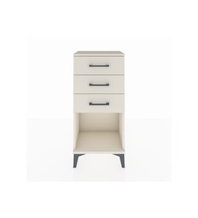 Arges Komodin 3 Çekmeceli 44x30x96 Aytaşı-Aytaşı