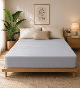 Premium Jersey Gri Fitted %100 Pamuk Penye 100x200+30cm Tek Kişilik Lastikli Çarşaf