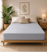 Premium Jersey Gri Fitted %100 Pamuk Penye 100x200+30cm Tek Kişilik Lastikli Çarşaf
