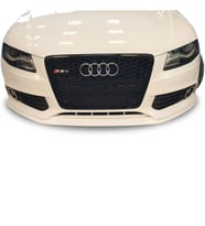 Audi A4 B8 2008 - 2012 Arası Sportline Makyajsız Ön Ek (Plastik)