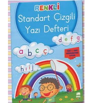 Ema - A4 Dik Temel Harfler Yazı Defteri Klavuz Çizgili 2 adet