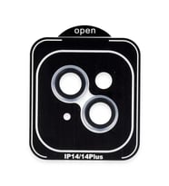 iPhone 14 PVD Metal Kamera Lens - Mavi