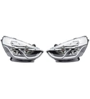 RENAULT CLİO 4 SAĞ + SOL ÖN FAR TAKIMI BEYAZ ÇITALI 2012--2019