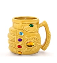 Porselen Thanos Eli Kupa Bardak Model 1 (Çok Renkli)