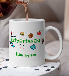 Diyetisyen Özel Tasarım Kupaa Bardakk