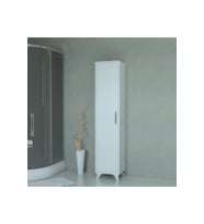 Çok Amaçlı Beyaz Banyo Boy Dolabı