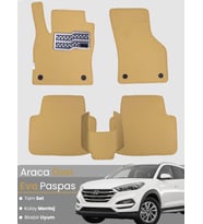 HYUNDAİ TUCSON (2015-2020) Uyumlu EVA Paspas Tam Set–Araca Özel,Kolay Montaj,Su Geçirmez