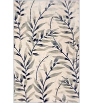 Eliana Home Baskılı, Yıkanabilir Kaymaz Taban Salon Halısı LNA1671 100x150 cm (Bej)