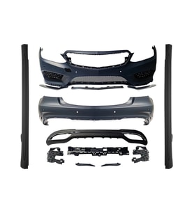 Mercedes W212 2013-2016 Gövde Kiti PDCli Ön Arka OO Egz Çıkışlı Marşpiyelli AMG 2126980154 Wender